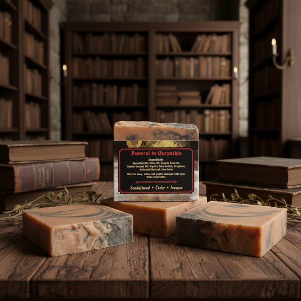 "Funeral in Carpathia" Handmade Vegan Bar Soap