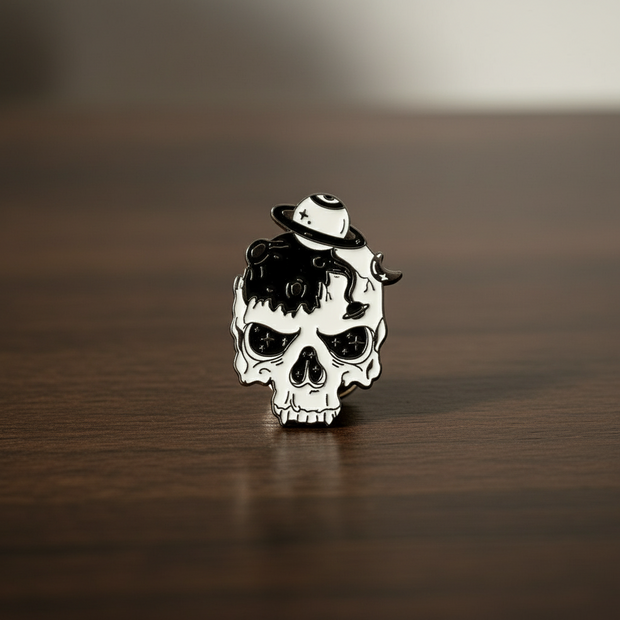 Galaxy Brain Enamel Lapel Pin