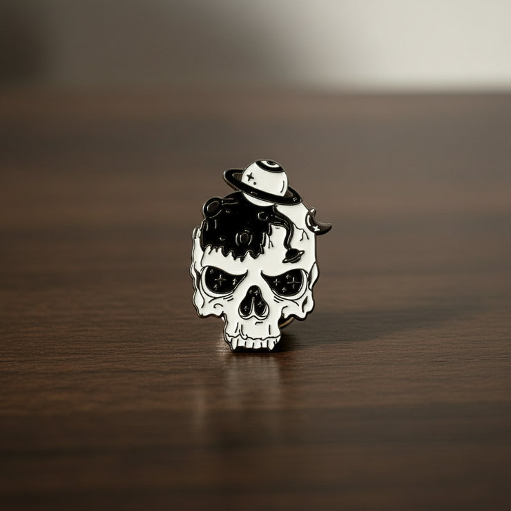 Galaxy Brain Enamel Lapel Pin
