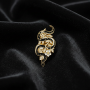 Garden Snake Enamel Lapel Pin