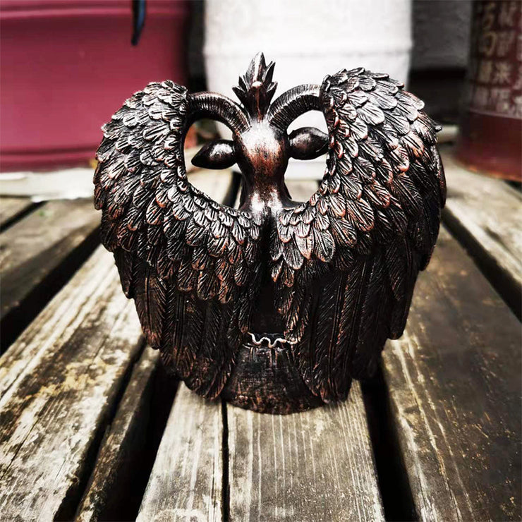 Sanctum of the Baphomet Bronze Resin Sculpture