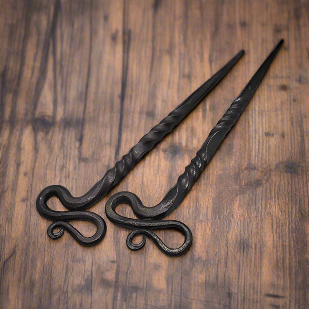 Forged Iron Hair Stick