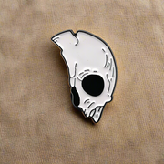 Half Dome Skull Enamel Lapel Pin