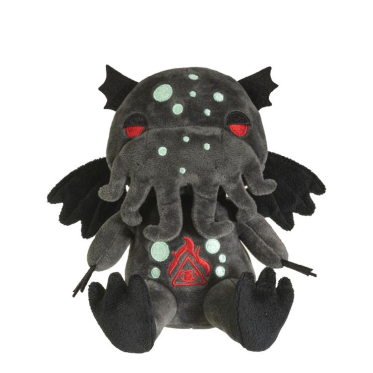 Hellions Series Cthulhu Plush Toy - 7.75-Inch Tall Soft Polyester Plush - Detailed with Embroidered Features - Mythical Eldritch Abomination from HP Lovecraft - Gothic Decor Toy Gift for Kids and Adults