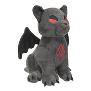 Hellions Series Vampire Cat Plush Toy - 8-Inch Tall Soft Polyester Plush with Black Wings - Detailed with Embroidered Features - Gothic Collectible Toy Gift for Kids and Adults - Perfect for Fans of Gothic Themes and Cat Lovers