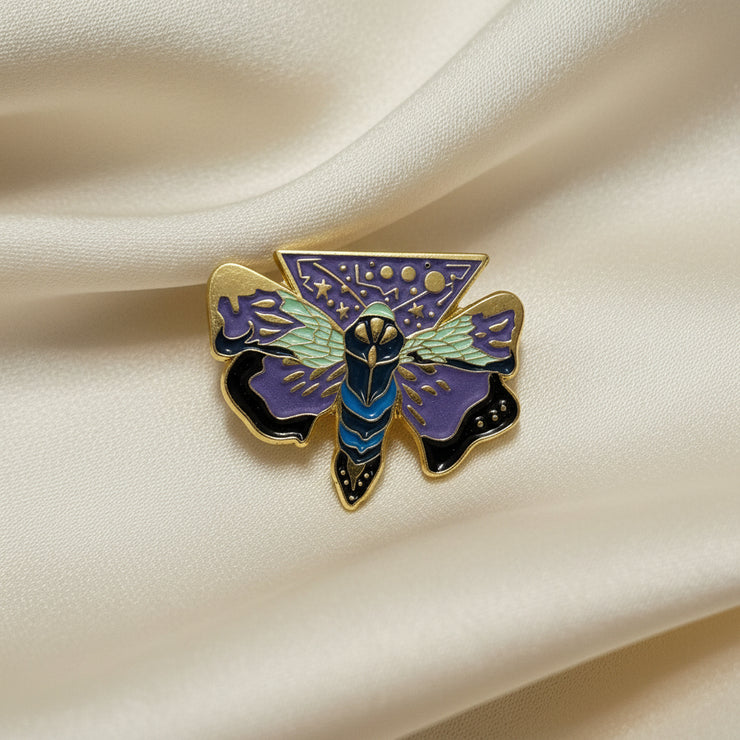 Insecta Nocturne Enamel Lapel Pin 3-Pc Set