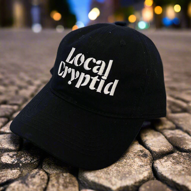 "Local Cryptid" Embroidered Dad Hat