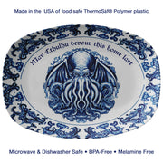 "Que Cthulhu devore esta casa por última vez" Plato de 10x14
