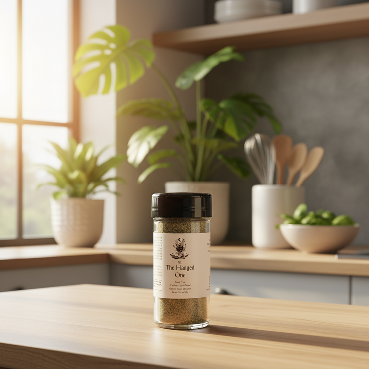 Tarot Card Spice Blend "The Hanged One" by Dahlia's Enchanted Kitchen