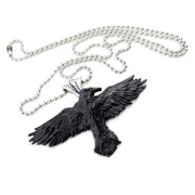 Black Raven Necklace by Alchemy Gothic