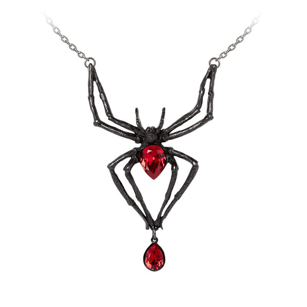 Black Widow Necklace by Alchemy Gothic