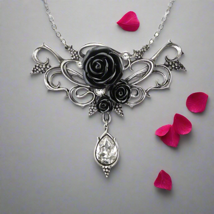 Bacchanal Rose Necklace by Alchemy Gothic