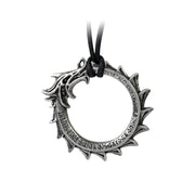 Jormundgard the World Serpent Necklace by Alchemy Gothic