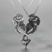 Draconic Tryst Couples Necklace Set by Alchemy Gothic