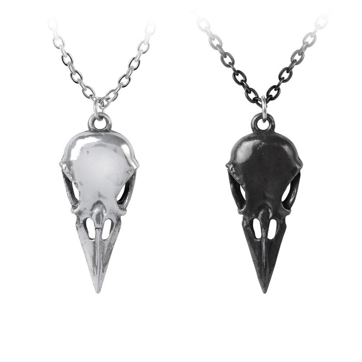 Coeur Crane Couples Necklace by Alchemy Gothic