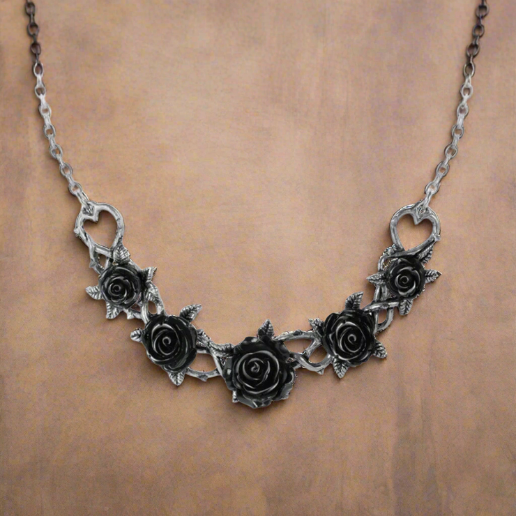 Rose Briar Choker Necklace by Alchemy Gothic