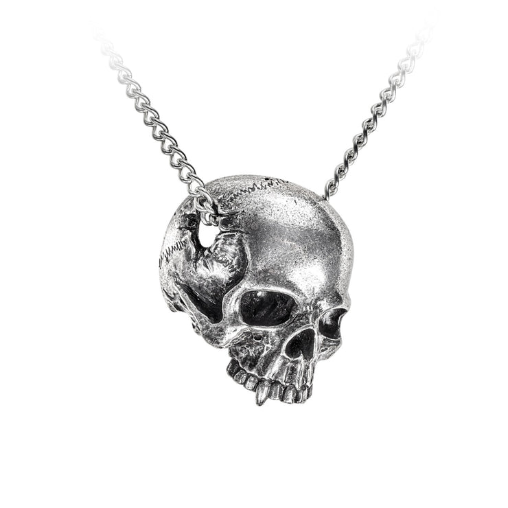 Nosferatu's Lament Skull Necklace by Alchemy Gothic