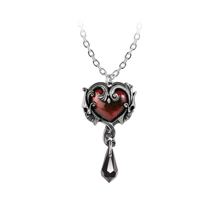 Petite Affair du Coeur Necklace by Alchemy Gothic