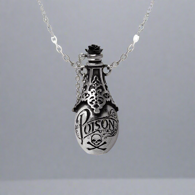 Lucrezia's Fix Poison Bottle Necklace by Alchemy Gothic