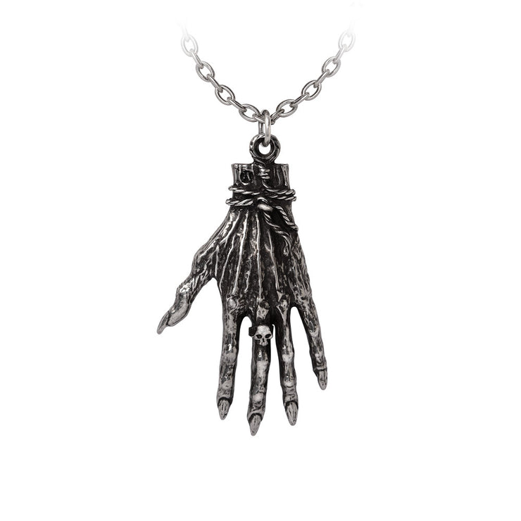 Hand of Glory Necklace by Alchemy Gothic