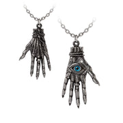 Hand of Glory Necklace by Alchemy Gothic