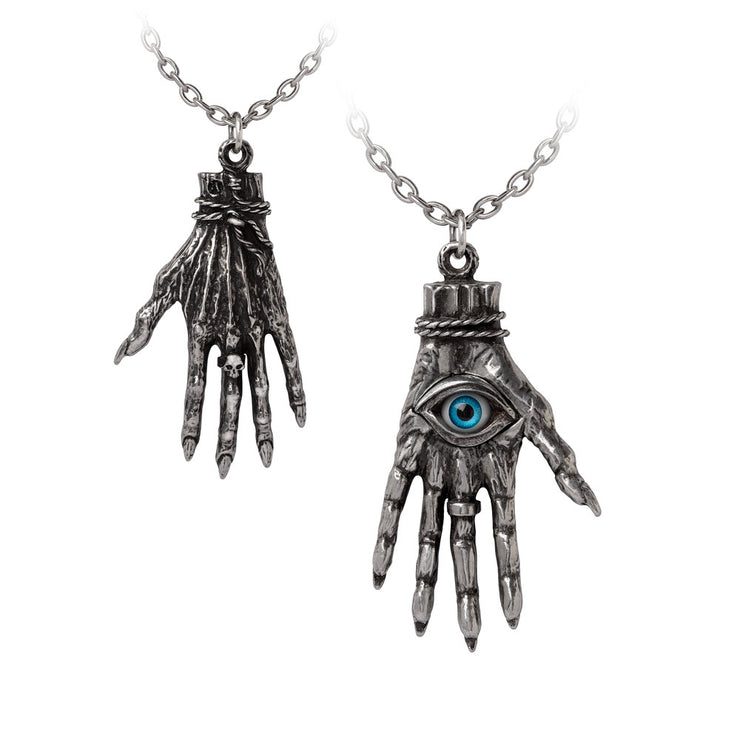 Hand of Glory Necklace by Alchemy Gothic