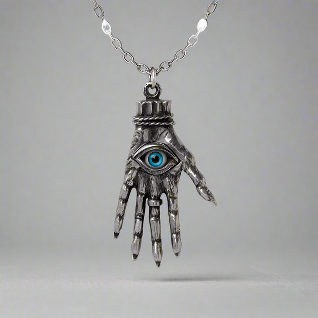 Hand of Glory Necklace by Alchemy Gothic