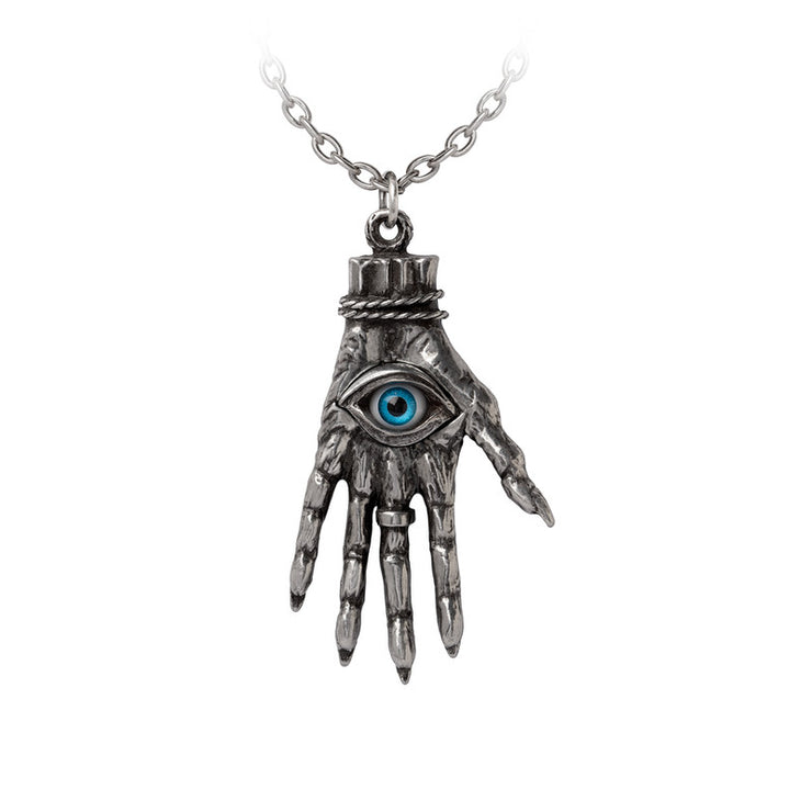 Hand of Glory Necklace by Alchemy Gothic