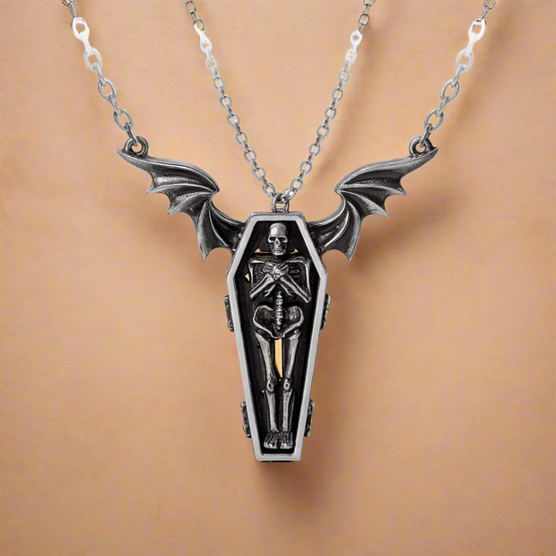 Undying Homage Couple's Necklace Set by Alchemy Gothic