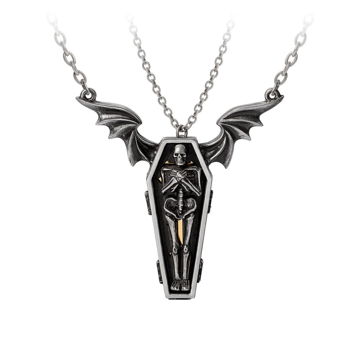 Undying Homage Couple's Necklace Set by Alchemy Gothic