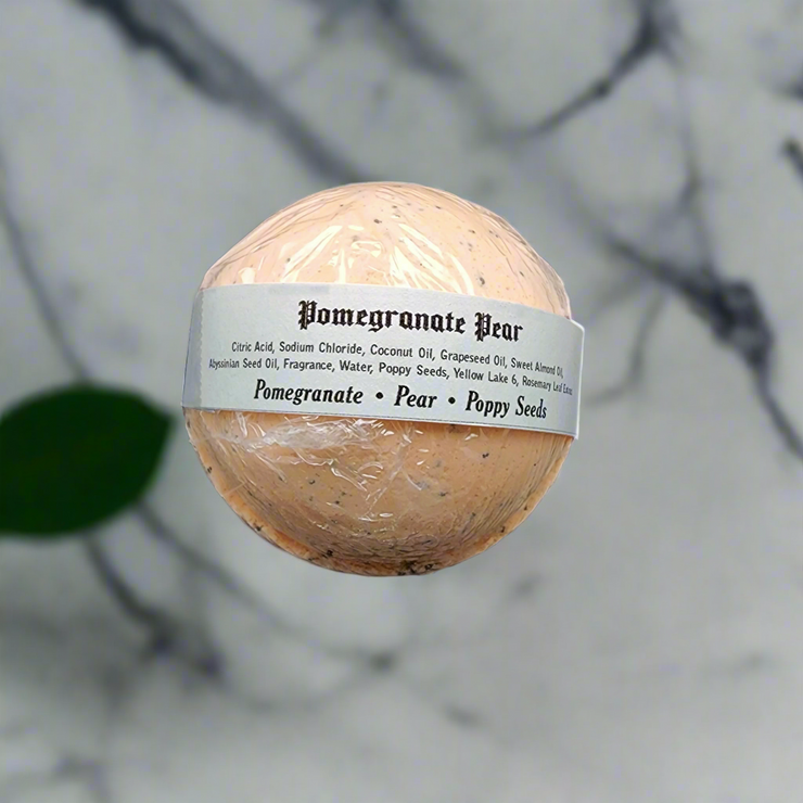 Pomegranate Pear Bath Bomb (CLOSEOUT)