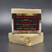 "Quietly, Undramatically" Unscented Handmade Castile Bar Soap