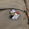 "Be The Light You Wish To See In The World" Enamel Lapel Pin