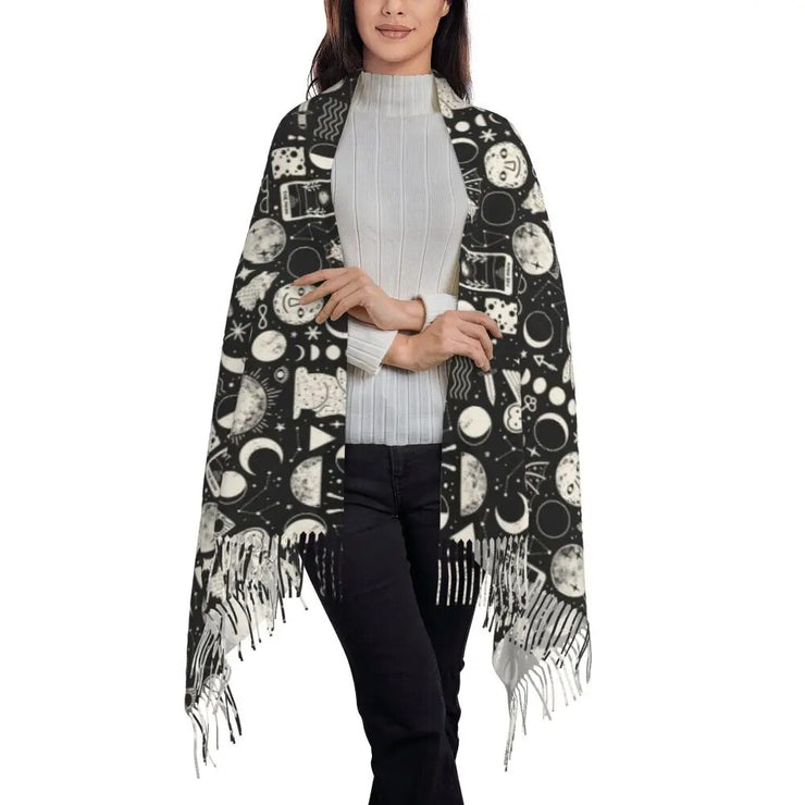 Mystical Weaver Oversized Winter Scarf