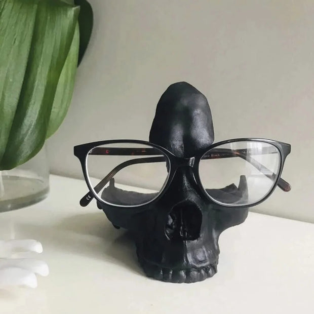 Spectacle Skull Eyewear Stand