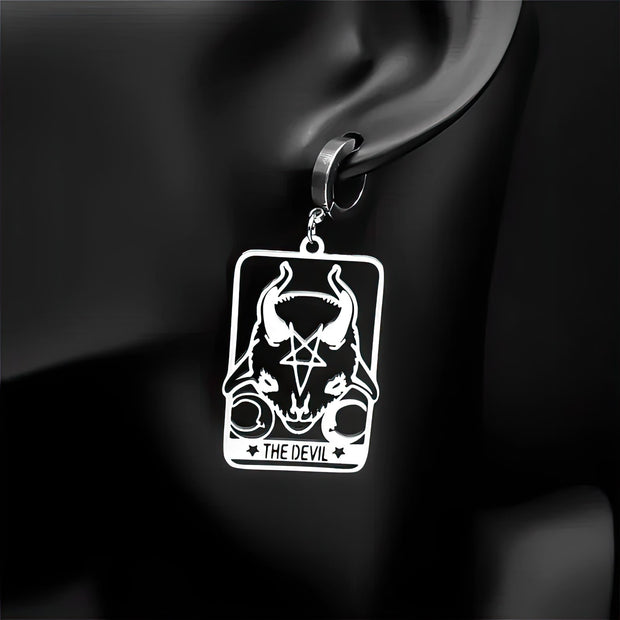 "The Devil" Stainless Steel Earrings