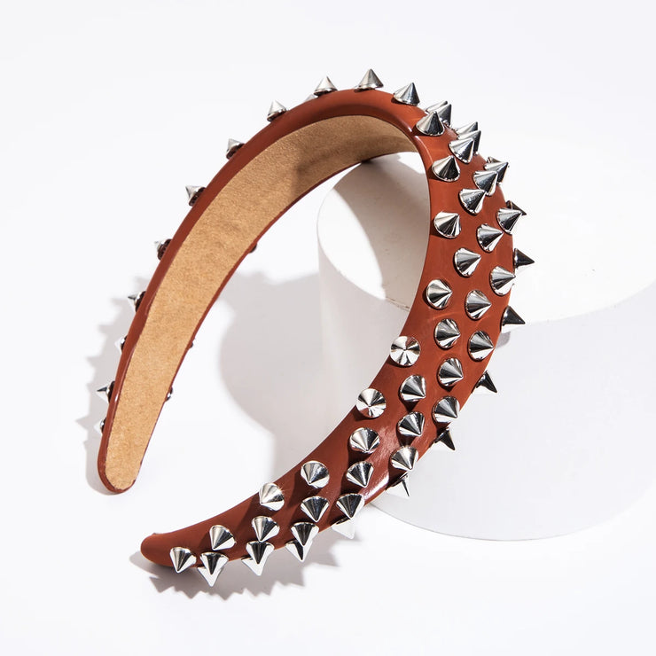 Studded Spike Hair Headband