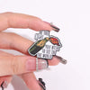 "Be The Light You Wish To See In The World" Enamel Lapel Pin