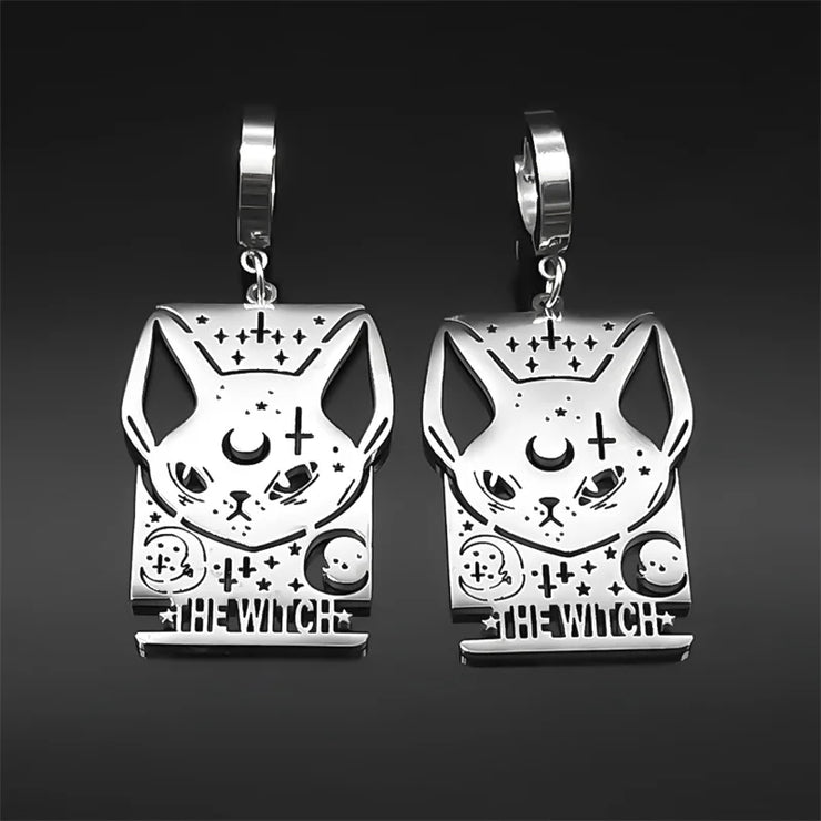 "The Witch" Stainless Steel Earrings