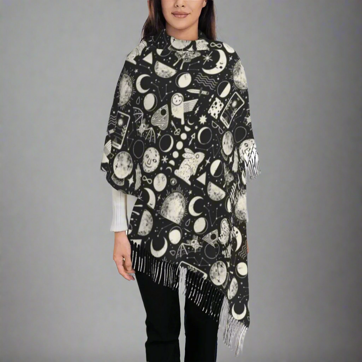 Mystical Weaver Oversized Winter Scarf