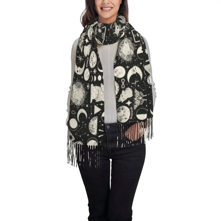 Mystical Weaver Oversized Winter Scarf