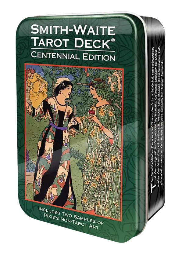 Smith-Waite Centennial Tarot Deck in a Tin