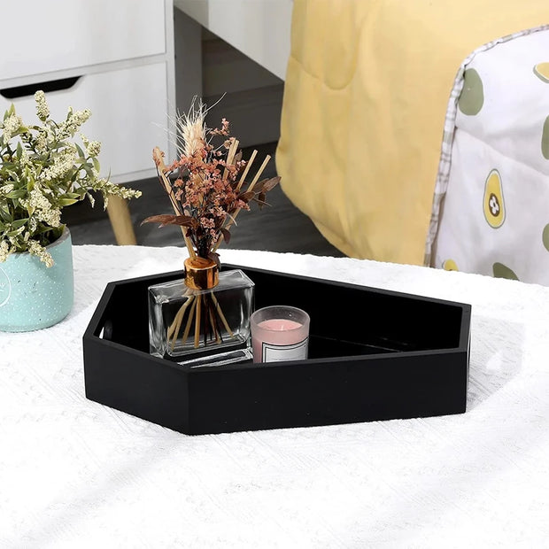 The Black Coffin Lair Wooden Decorative Jewelry Tray