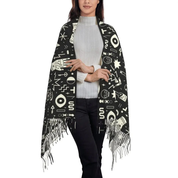 The Witching Hour Oversized Winter Scarf