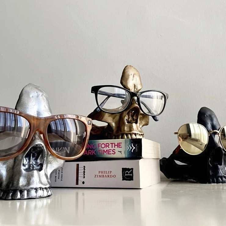 Spectacle Skull Eyewear Stand