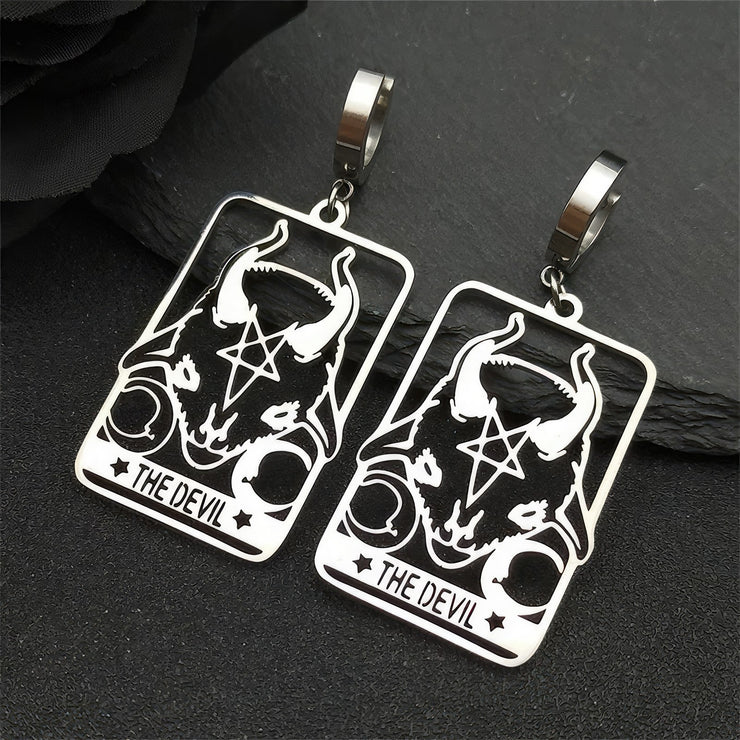 "The Devil" Stainless Steel Earrings