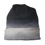 Ombre Night Knit Beanie / Toque Warm Winter Hat