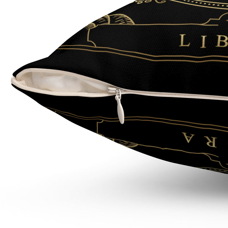 "Zodiac Series - Libra" Throw Pillow