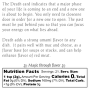 Tarot Card Spice Blend "Death" by Dahlia's Enchanted Kitchen