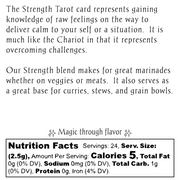 Tarot Card Spice Blend "Strength" by Dahlia's Enchanted Kitchen